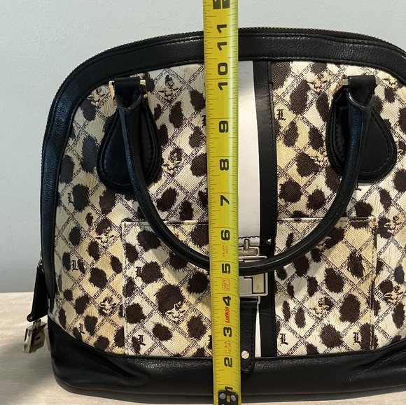 Rare L.A.M.B. By Gwen Stefani Kingston Bowler Bag in Excellent Used Cond… - Picture 15 of 16